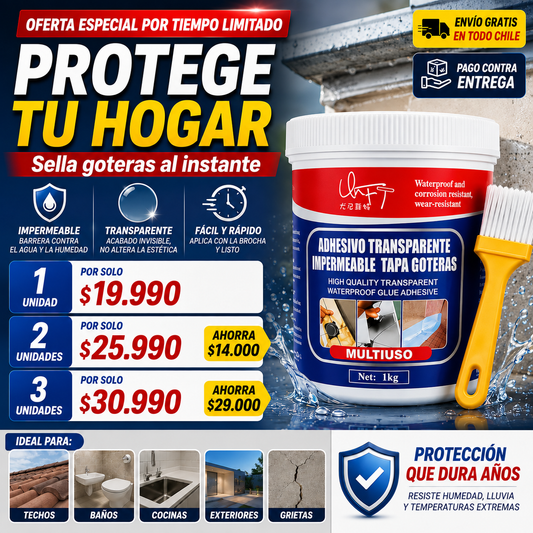 Adhesivo sellador impermeabilizante 1000g