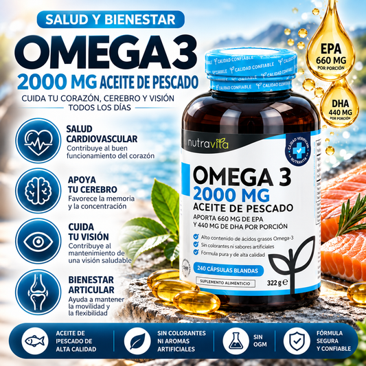 Omega 3 Nutravita 2.000 mg