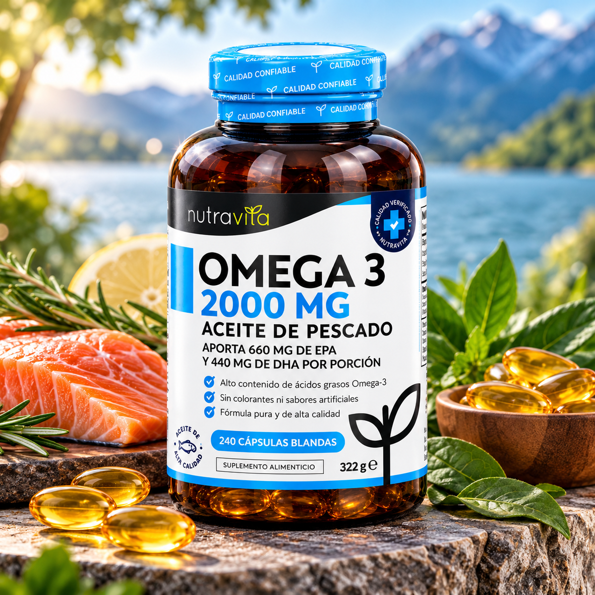 Omega 3 Nutravita 2.000 mg
